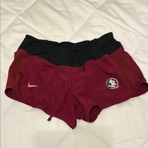 Nike Maroon Athletic Shorts